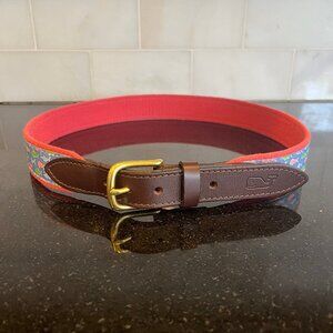 Vineyard Vines Canvas Club Belt